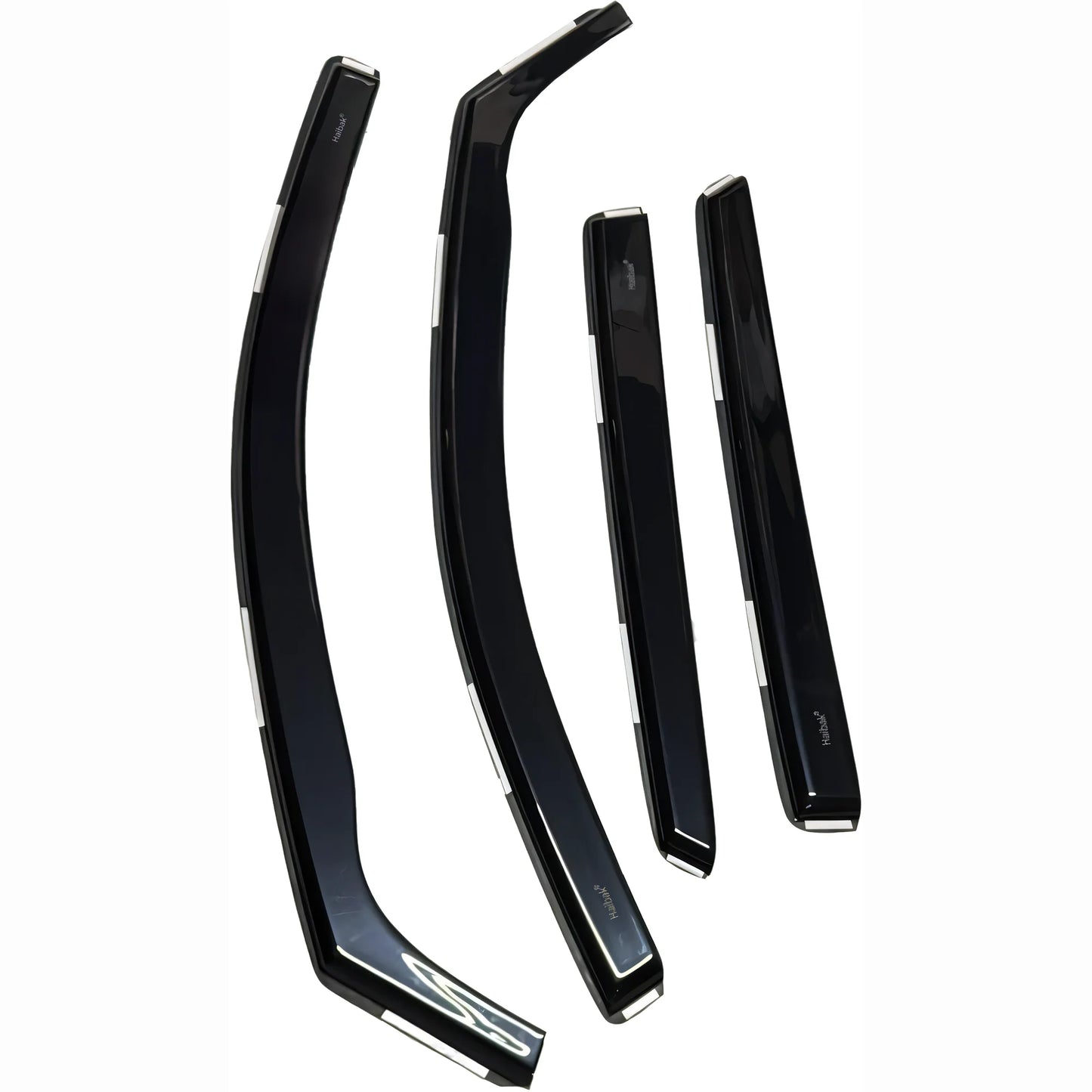 KIA Niro EV 2016 - 2022 5 Door SUV 4PC HAIBAK® Tinted Wind Deflectors