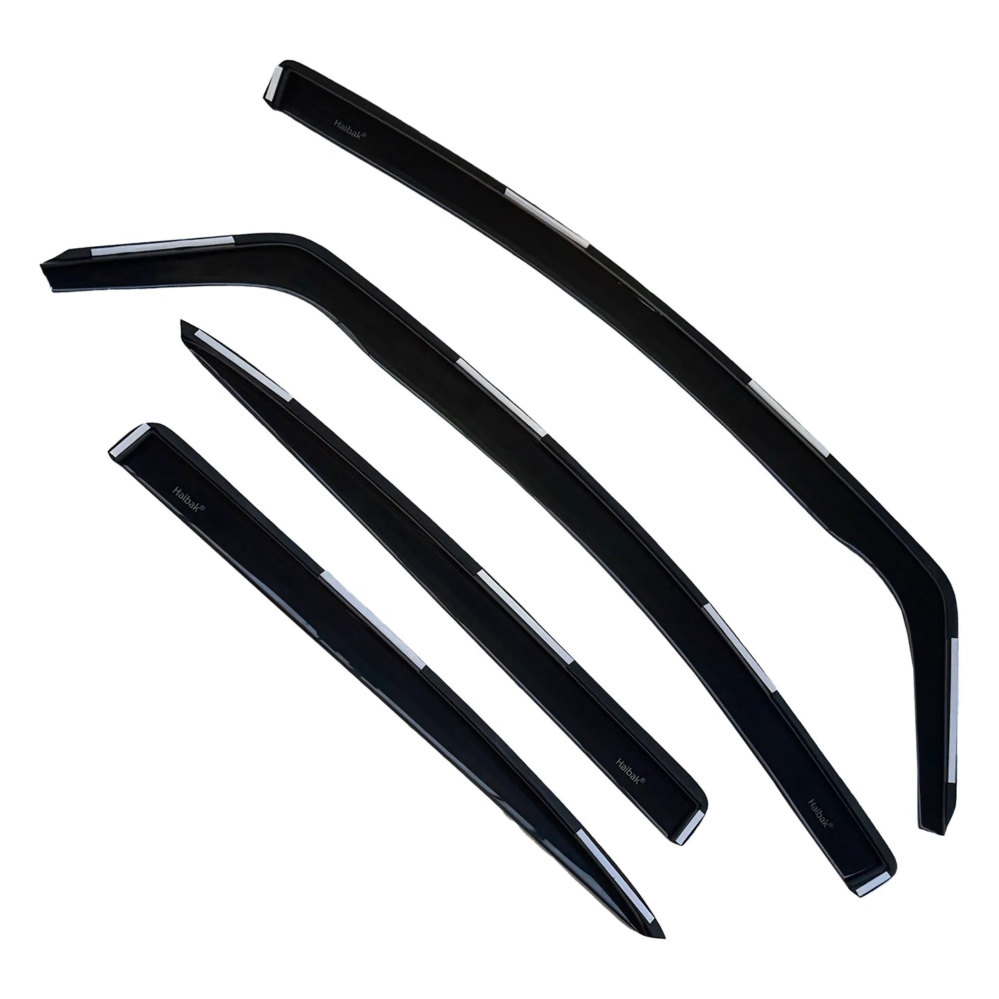 Fiat Punto Evo 2006 - 2018 5 Door Hatchback 4PC HAIBAK® Tinted Wind Deflectors