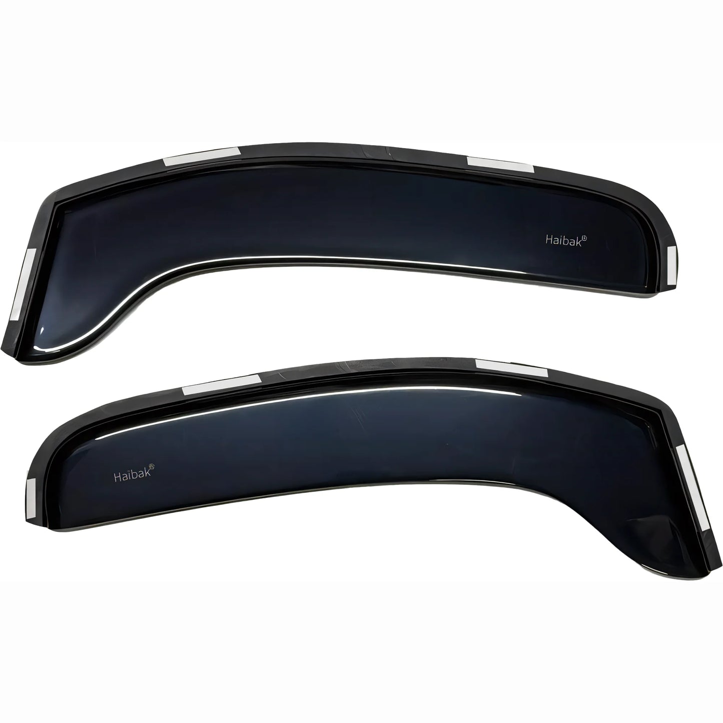 Vauxhall Vivaro Platform Van MK2 2003-2016 2 Door 2PC HAIBAK® Tinted Wind Deflectors