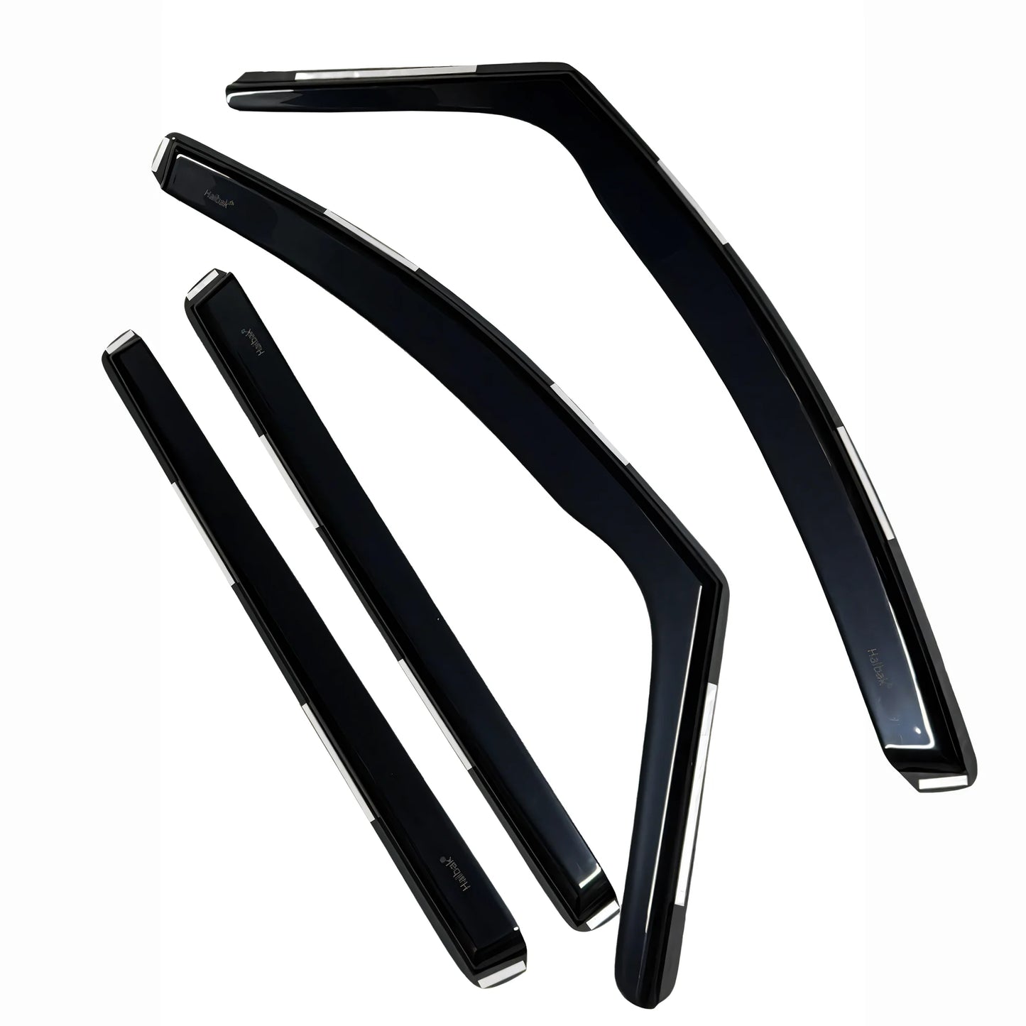 Peugeot 2008 2013-2019 5 Door SUV 4PC HAIBAK® Tinted Wind Deflectors