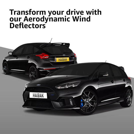 Ford Focus MK3 2011-2018 5 Door Hatchback 4PC HAIBAK® Tinted Wind Deflectors