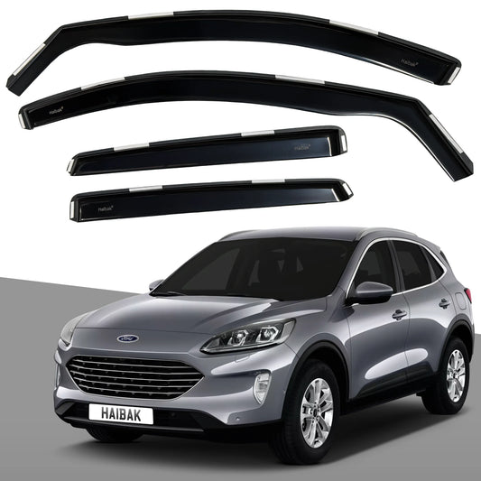 Ford Kuga MK3 2020 Onwards 5 Door Compact SUV 4PC HAIBAK® Tinted Wind Deflectors