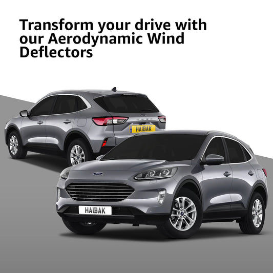 Ford Kuga MK3 2020 Onwards 5 Door Compact SUV 4PC HAIBAK® Tinted Wind Deflectors