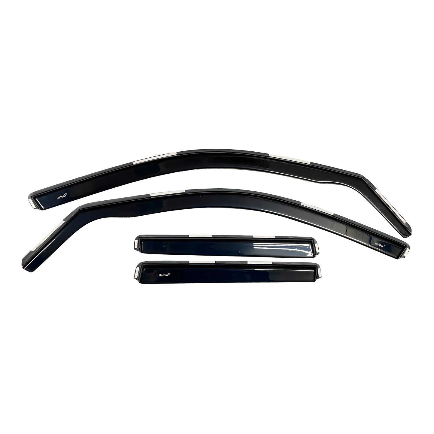 BMW X5 Series E53 2000-2006 5 Door crossover SUV 4PC HAIBAK® Tinted Wind Deflectors