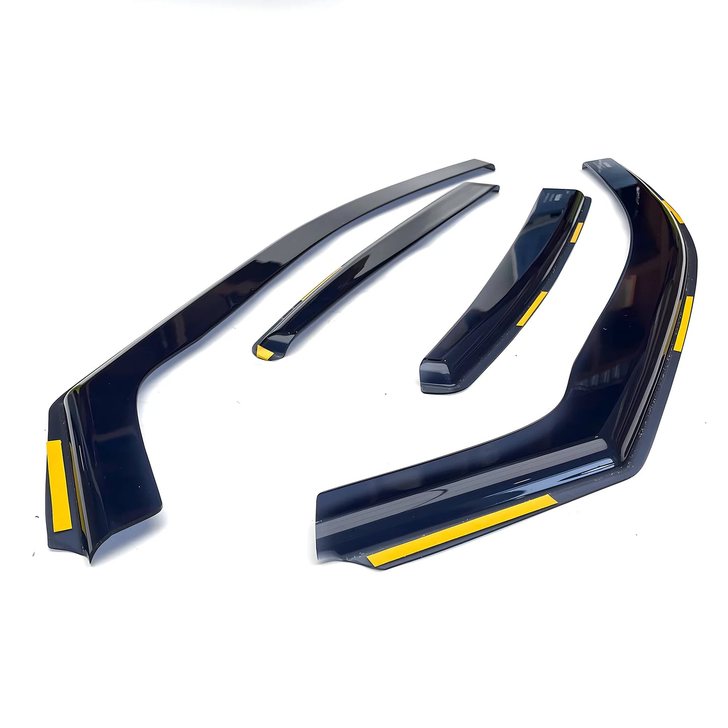 Haibak Wind Deflectors Set Compatible With BMW 5 Series F10 2010-2017 5 Door Saloon 4PC Tinted in Channel Fitment