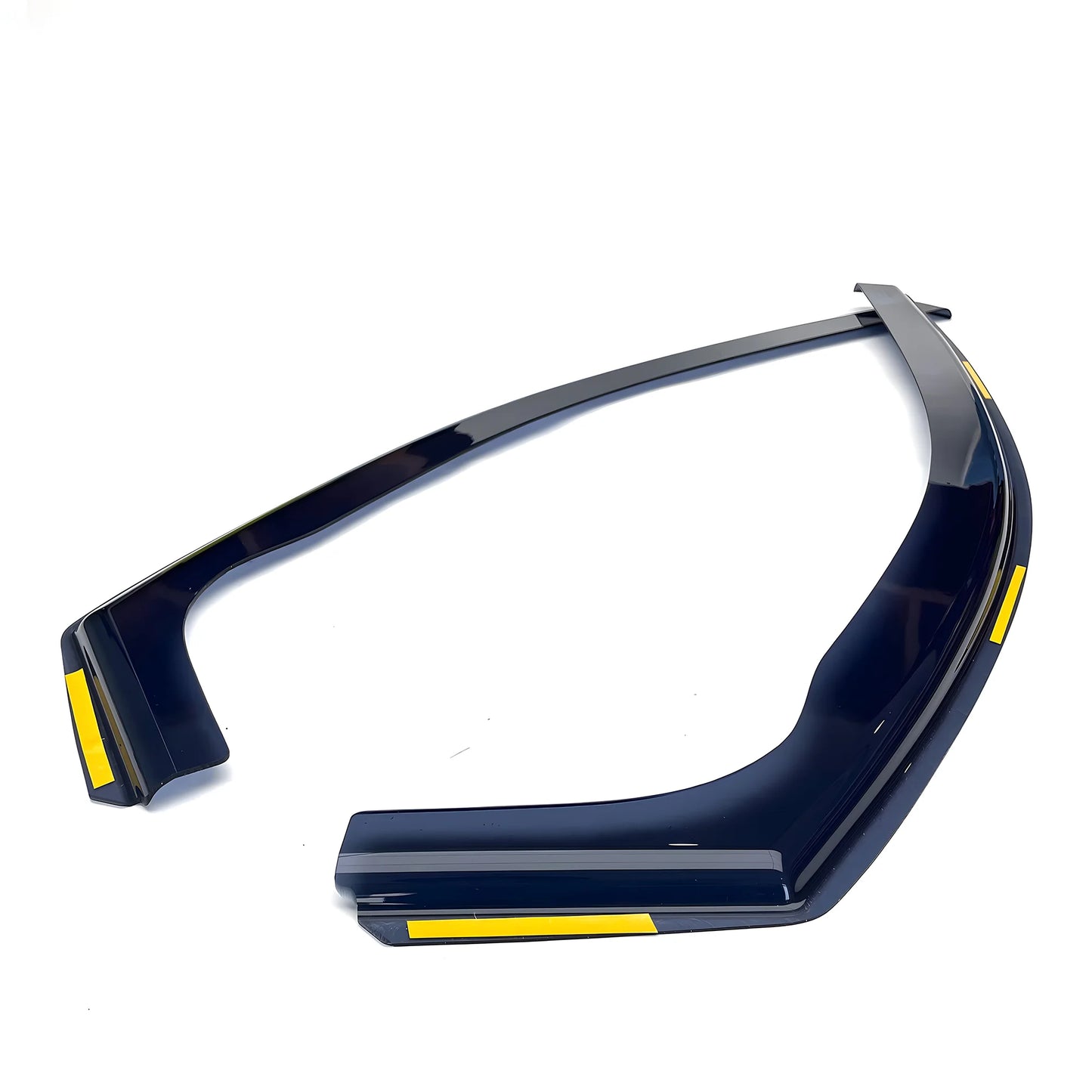 Haibak Wind Deflectors Set Compatible With Fiat 500 Abarth 2007 Onwards 3 Doors 2pc Tinted in Channel Fitment