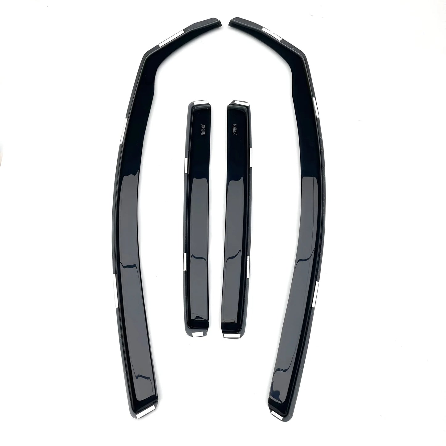 Mercedes Benz C Class W204 2007-2014 3 Door 2PC HAIBAK® Tinted Wind Deflectors