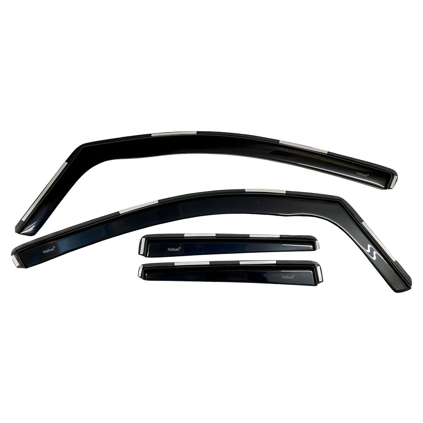 Nissan Qashqai MK2 2014-2021 5 Door Compact SUV 4PC HAIBAK® Tinted Wind Deflectors