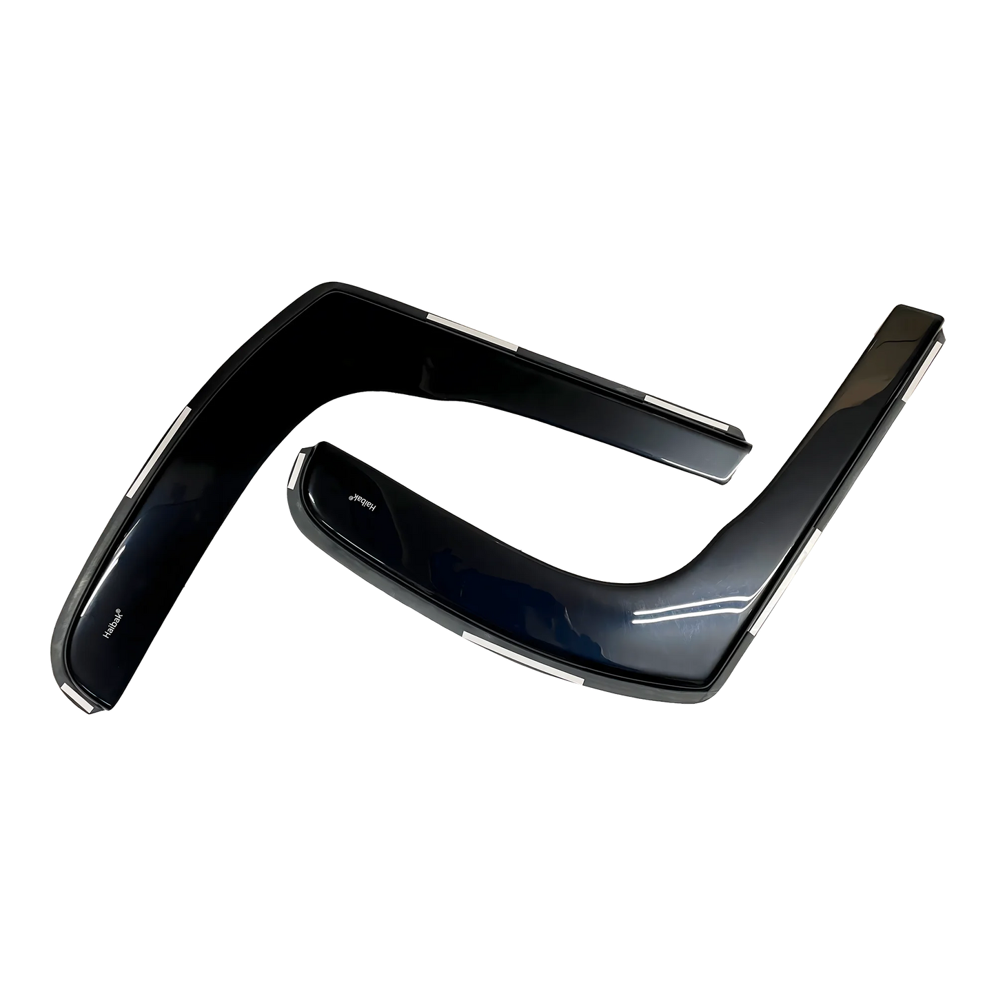 Renault Trafic Van MK3 2014 Onwards 2 Door 2PC HAIBAK® Tinted Wind Deflectors