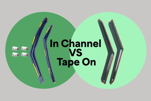 Unveiling the Best Fit: A Comparison of HAIBAK Tape-On vs. In-Channel Window Deflectors