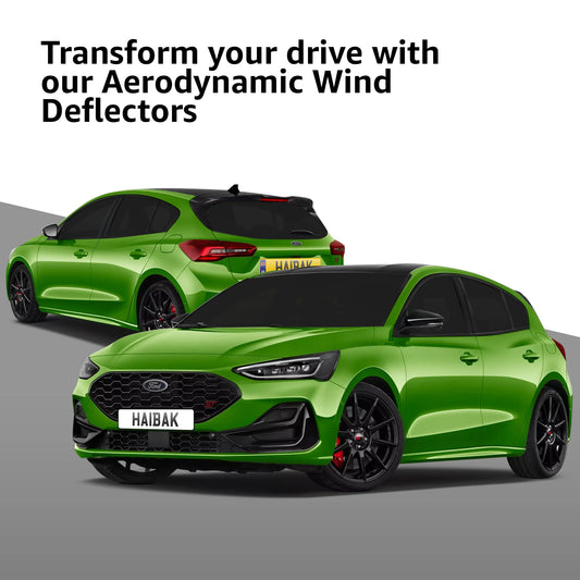 Ford Focus MK4 2018 Onwards 5 Door Hatchback 4PC HAIBAK® Tinted Wind Deflectors