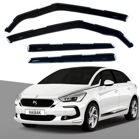 Citroen DS5 2012 - 2018 5 Door Hatchback 4PC HAIBAK® Tinted Wind Deflectors