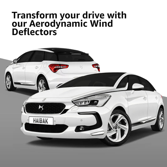 Citroen DS5 2012 - 2018 5 Door Hatchback 4PC HAIBAK® Tinted Wind Deflectors