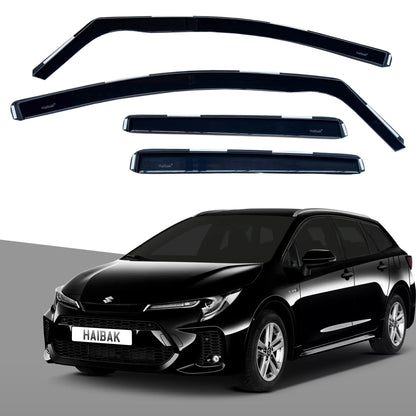 Suzuki Swace 2020 Onwards 5 Door Estate 4PC HAIBAK® Tinted Wind Deflectors