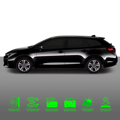 Suzuki Swace 2020 Onwards 5 Door Estate 4PC HAIBAK® Tinted Wind Deflectors