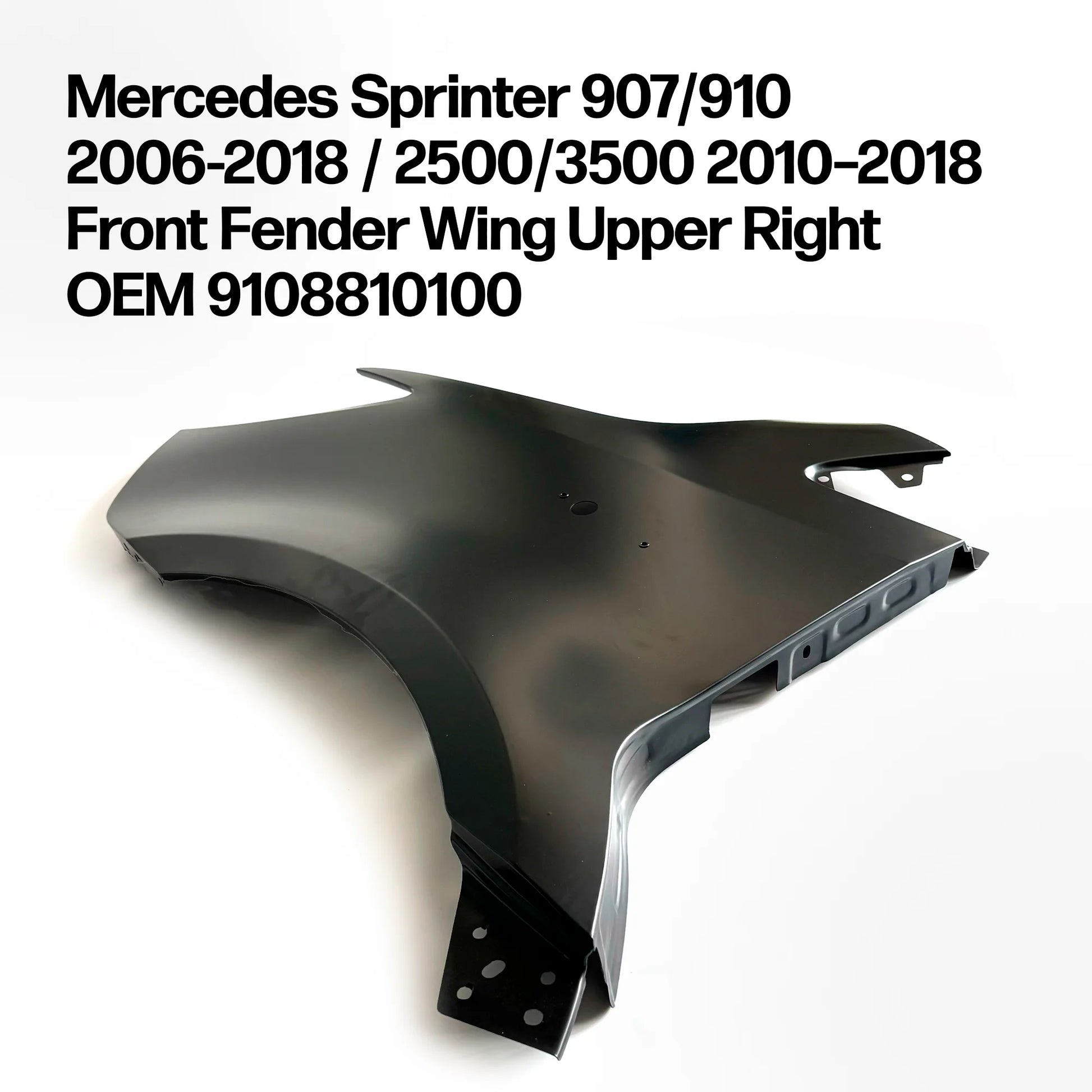 Mercedes Sprinter Right Front Fender - Fits 2006-2018 NCV3 Models