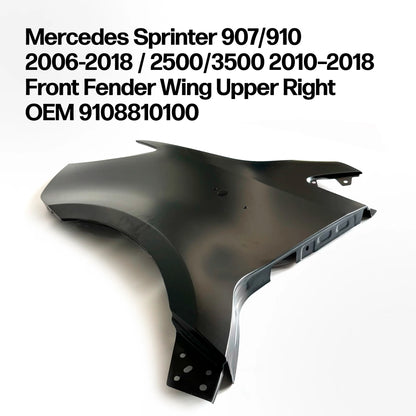 Mercedes Sprinter Right Front Fender - Fits 2006-2018 NCV3 Models