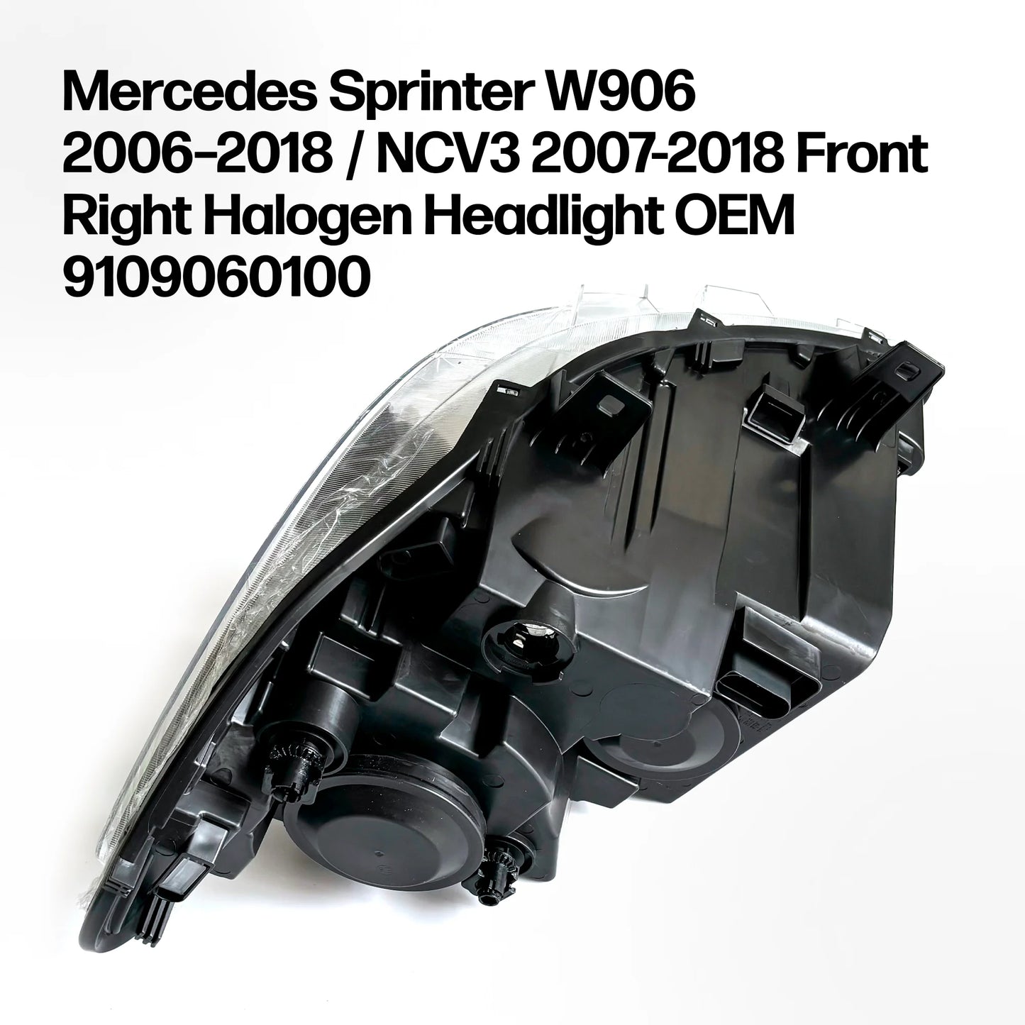 Mercedes Sprinter Right Halogen Headlight OEM 9109060100 - W906 NCV3 2006-2018