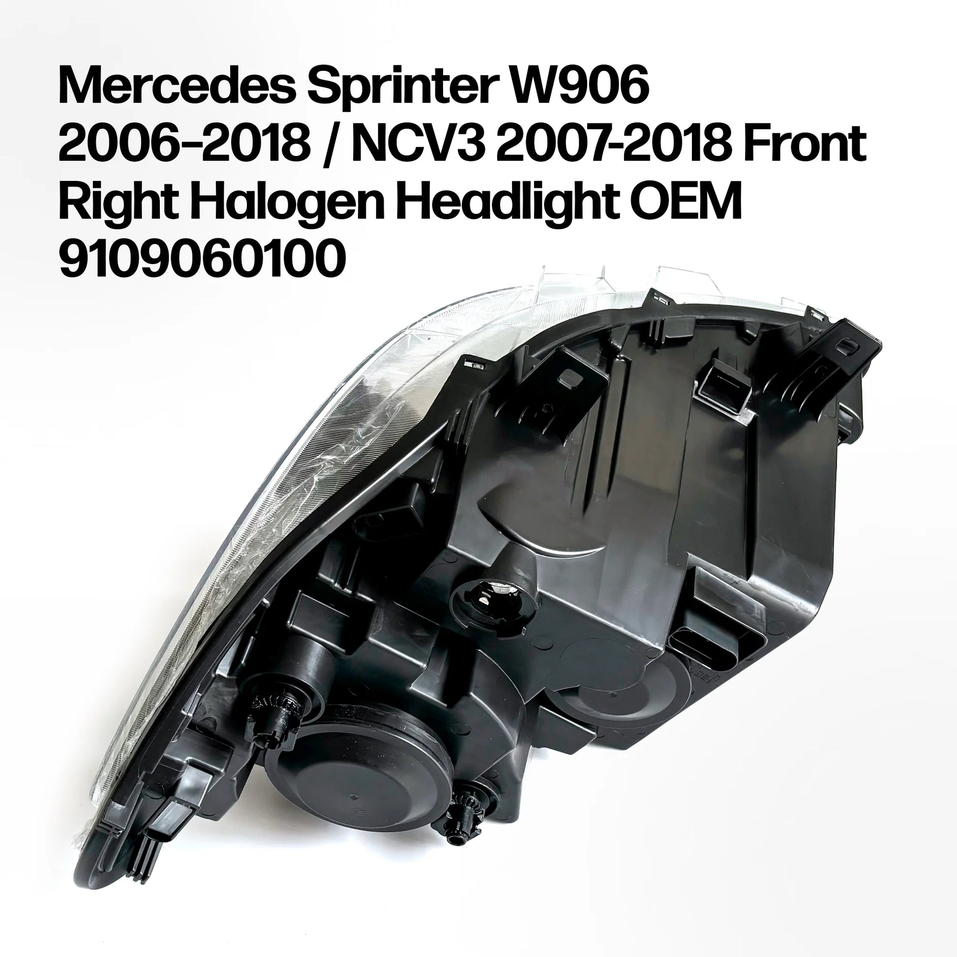 Mercedes Sprinter Right Halogen Headlight OEM 9109060100 - W906 NCV3 2006-2018