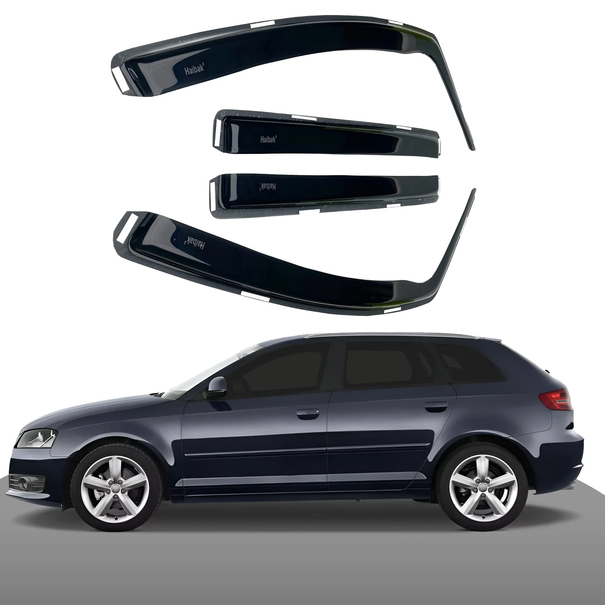 Audi a3 8p store wind deflectors