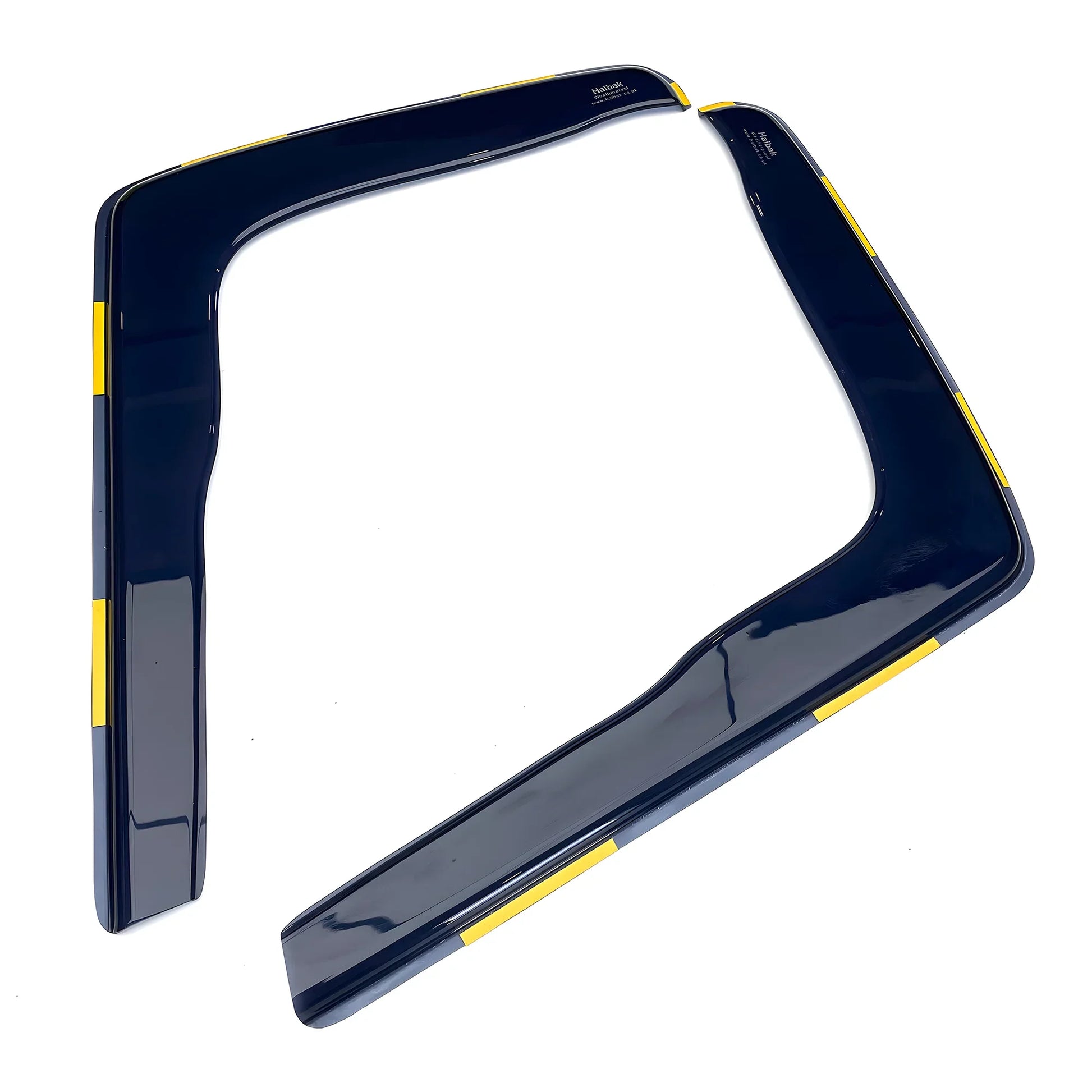 Haibak Wind Deflectors Set Compatible With VW Crafter MK1 Van 2006-2017 2 Door 2PC Tinted in Channel Fitment