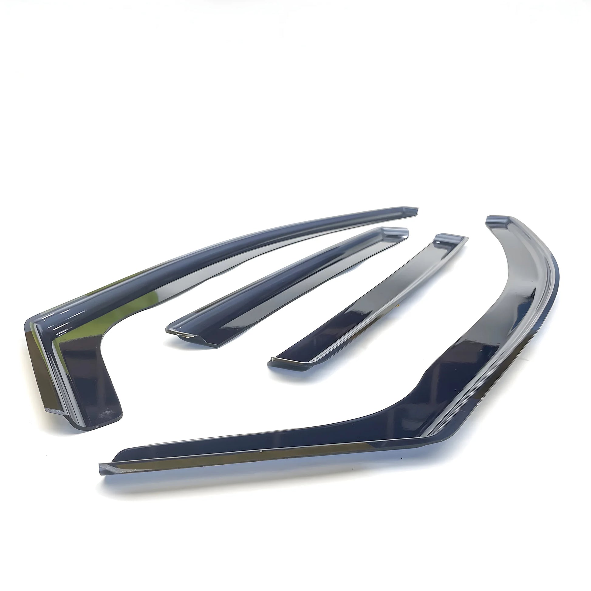 Haibak Wind Deflectors Set Compatible With VW Golf 7 MK7 2012-2020 5 Doors Hatchback 4PC Tinted in Channel Fitment