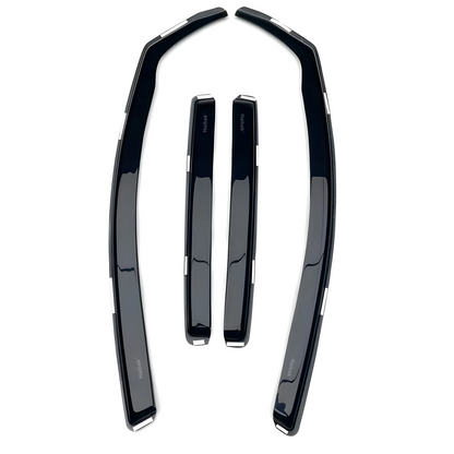 Mercedes Benz E Class W213 2017 Onwards 4 Door Saloon 4PC HAIBAK® Tinted Wind Deflectors