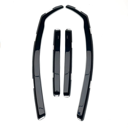 Mercedes Benz CClass W205 2015 Onwards 4 Door Saloon 4PC HAIBAK® Tinted Wind Deflectors