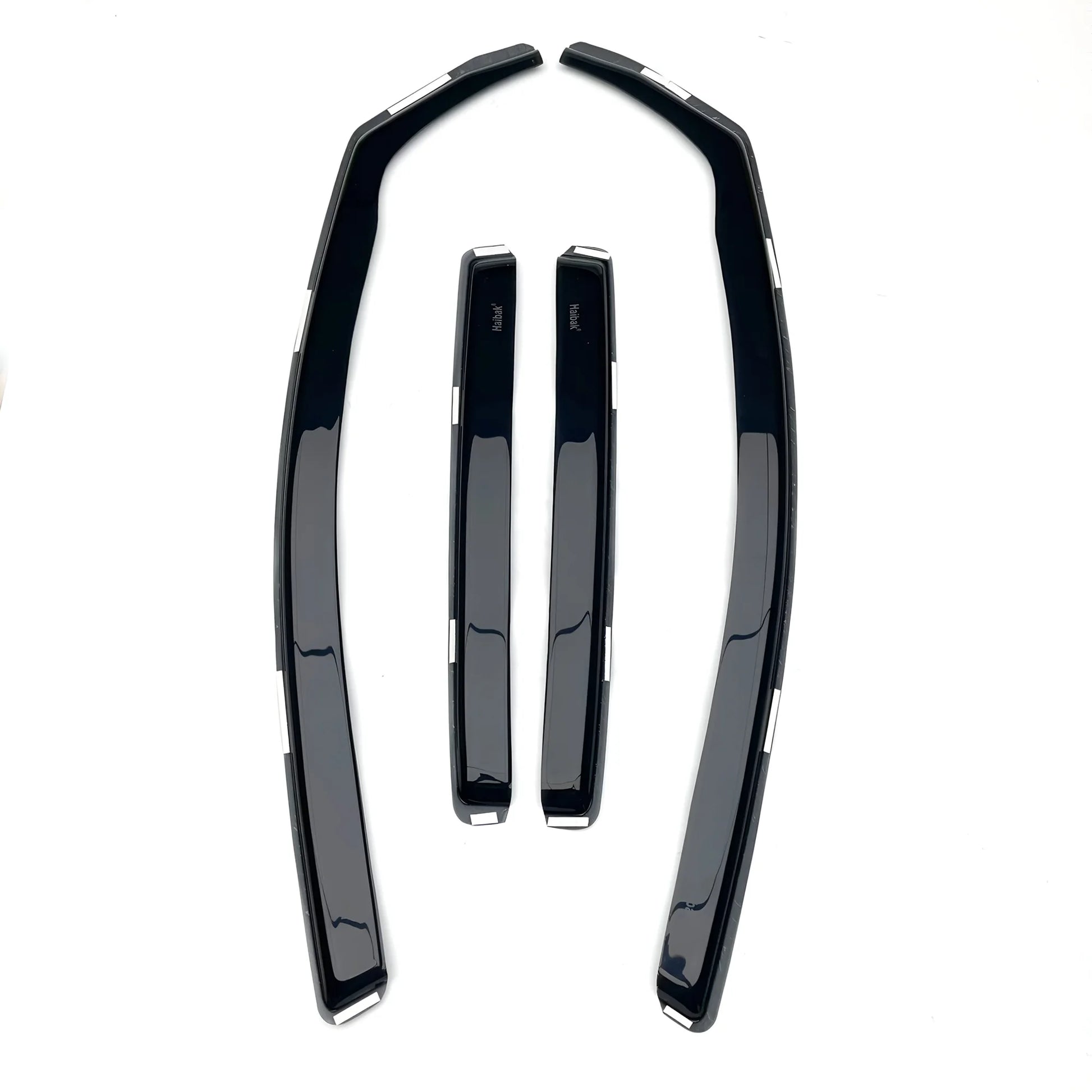 Mercedes Benz C Class W204 2007-2014 3 Door 2PC HAIBAK® Tinted Wind Deflectors