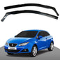 Seat Ibiza MK4 6J 2009-2017 5 Door Hatchback 4PC HAIBAK® Tinted Wind Deflectors