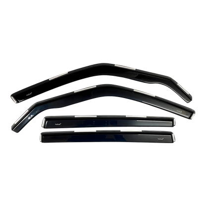 Vauxhall Zafira Tourer 2012-2019 5 Door Compact MPV 4PC HAIBAK® Tinted Wind Deflectors